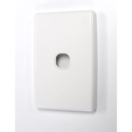 AMDEX Switch Plate ONLY. Single. WPC Series Wall Face Full Cover Amdex — view 2