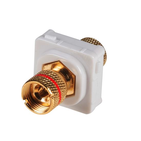 AMDEX Red Speaker Binding Post. Gold Plated Amdex — view 2