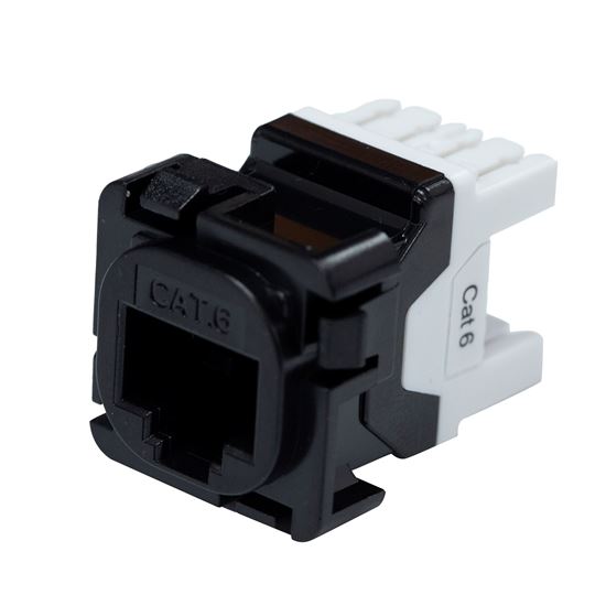 DYNAMIX Cat6 UTP AMDEX Style RJ45 Slimline Jack. T568A Wiring. Dynamix — view 2