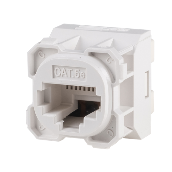AMDEX Cat5e RJ45 Jack for AMDEX Face Plates. T586A Wiring Only. Amdex — view 2