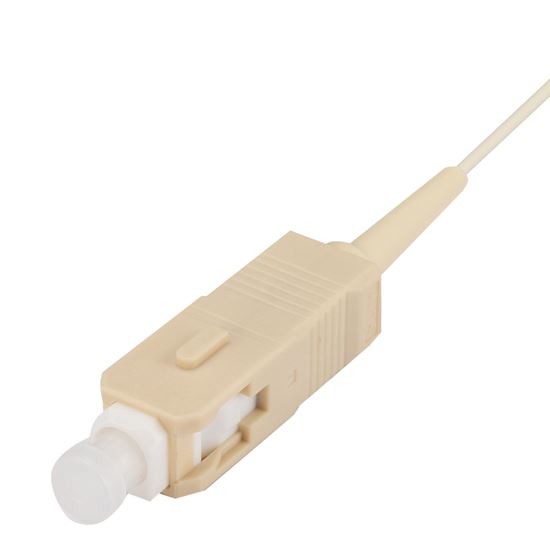 DYNAMIX 2M SC Pigtail OM3 1x Piece White, 900um Multimode Fibre, Dynamix — view 2