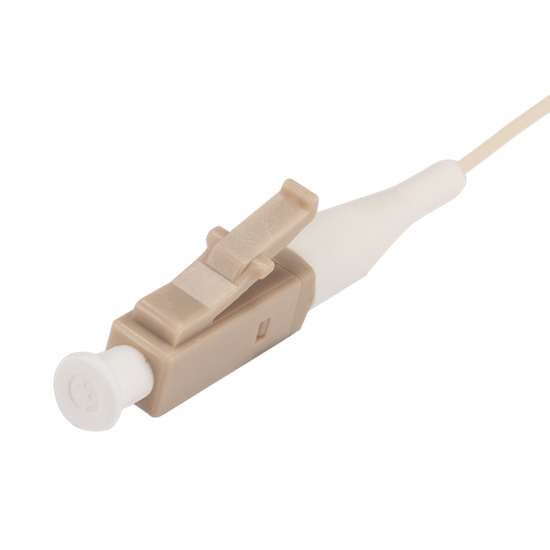 DYNAMIX 2M LC Pigtail OM4 1x Piece White, 900um Multimode Fibre, Tight Dynamix — view 2