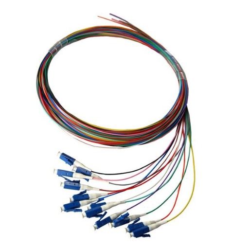 DYNAMIX 2M LC Pigtail G657A1 6 Pk Colour Coded 900um Single-mode Dynamix — view 2