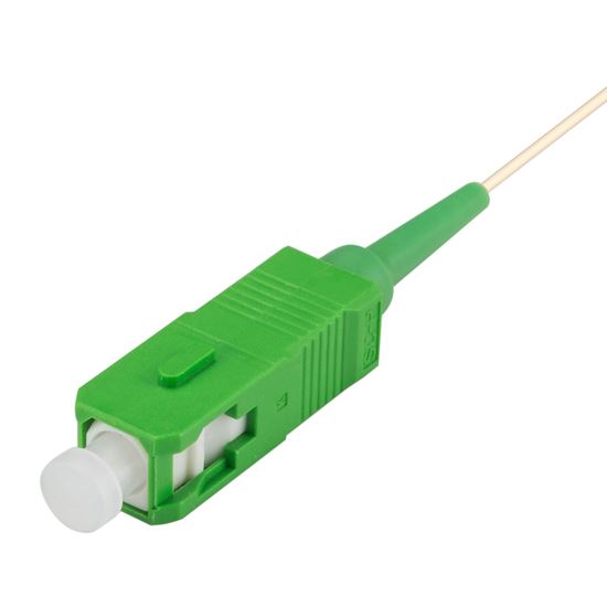 DYNAMIX 2M SC APC Pigtail G657A1 6 Pk Colour Coded, 900um Single-mode Dynamix — view 2