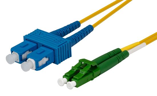 DYNAMIX 1M 9 LC APC/SC Duplex Single Mode G657A1 Bend Insensitive Dynamix — view 2