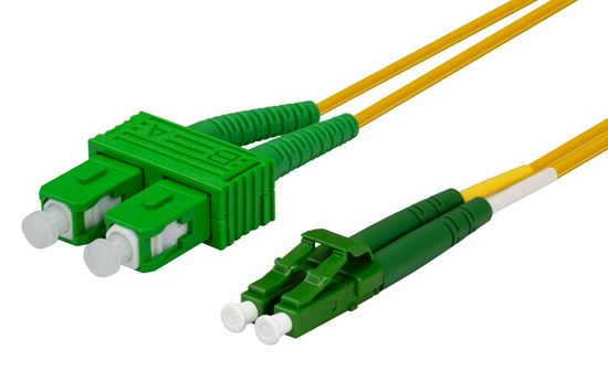 DYNAMIX 2M 9u LC APC/SC APC Duplex Single Mode G657A1 Bend Insensitive Dynamix — view 2