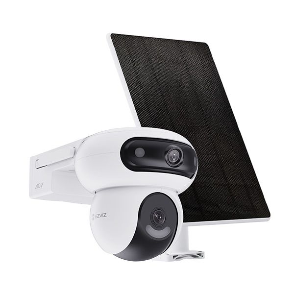 4MP + 4MP Dual-Lens Camera With All-Day Recording Includes 8W Solar Panel EZVIZ — view 2