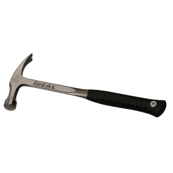 IDEAL INDUSTRIES 18 oz Drop-Forged Handled Hammer. Ideal Industries — view 2