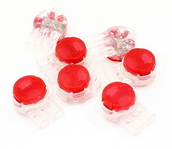 IDEAL INDUSTRIES UR2 Red IDC 3-Wire Butt Splice Jellybean Wire Ideal Industries — view 2
