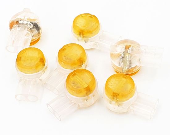 IDEAL INDUSTRIES UY2 Yellow IDC 2-Wire Butt Splice Jellybean Wire Ideal Industries — view 2