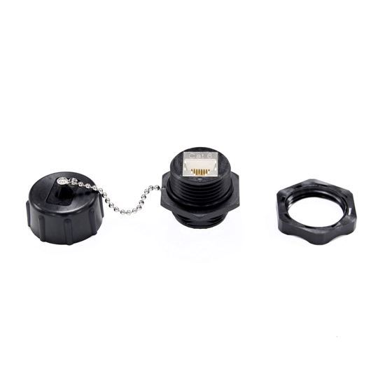 DYNAMIX IP67 Rated Cat6 Shielded Keystone Jack with Dust Cap. Dynamix — view 2