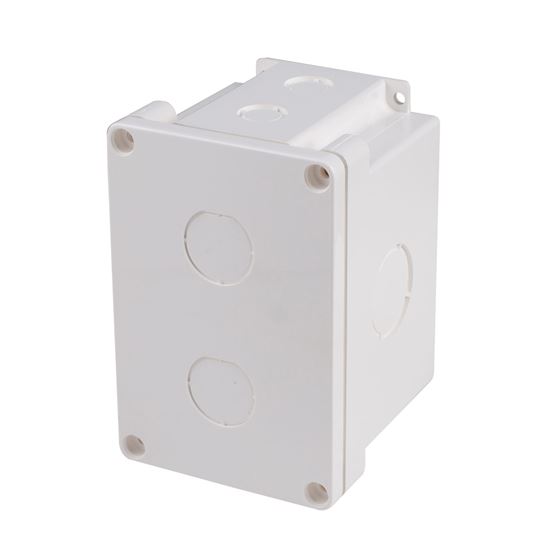 DYNAMIX IP67 Rated Surface Mounting Box. Hx 80mm, Dx 81mm, Wx 120mm. Dynamix — view 2