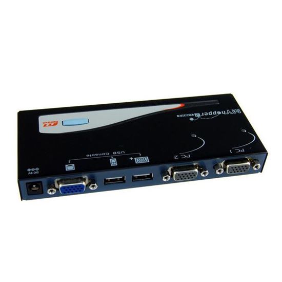 REXTRON 2-Port USB-A KVM Switch. Share 1x USB k/b/USB Mouse/Video Rextron — view 2