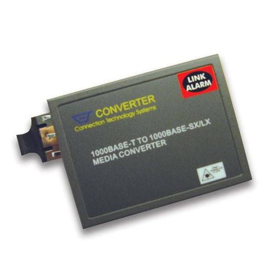 CTS Gigabit RJ45 to SC Multimode Fibre Media Converter. CTS — view 2