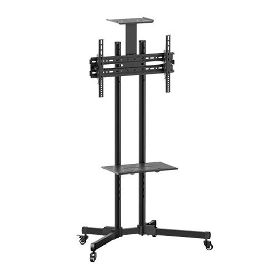 BRATECK  32'-70' Economy TV Trolley Adjustable TV Height with Metal Brateck — view 1