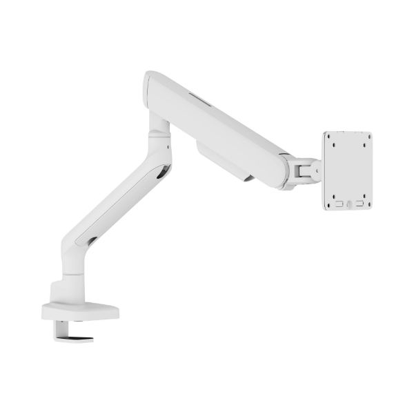17"-35" Elite Single Screen Mechanical Spring Monitor Arm. Max Load 11Kgs, White Brateck — view 1