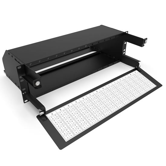 DYNAMIX 3U 19" 14 Slots LGX Modular Frame. Up to 336 Fibre Optic in LC Dynamix — view 1