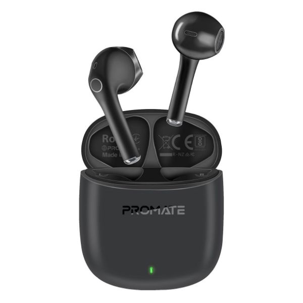 In-Ear HD Bluetooth Earbuds Intellitouch & 260mAh Charging Case. Ergonomic Fit Promate — view 2