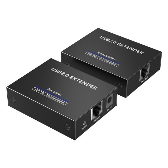 LENKENG 4-Port USB-A 2.0 Extender Over Cat5e/6/7 Network Cable. Lenkeng — view 2