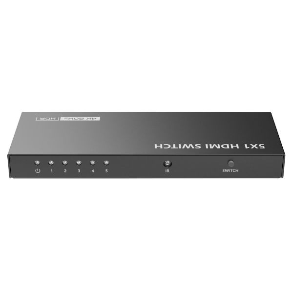 4K 5-In-1-Out HDMI HDR Switch. Support 12 Bit Full HD Video 3D Video & 4Kx 2K@30/60 Lenkeng — view 2