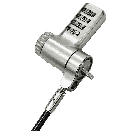 DYNAMIX 2m Universal One-for-All Locking Security Cable with 4-Digit Dynamix — view 2
