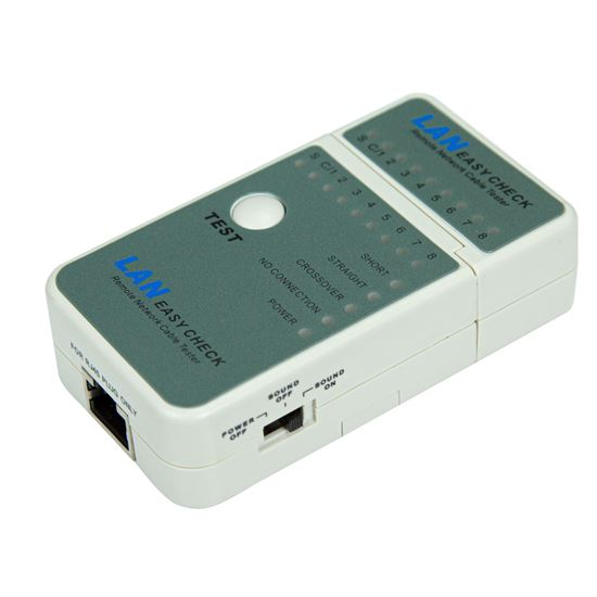 DYNAMIX Mini LAN Data Cable Tester with LED & Beep Sound Indicators. Dynamix — view 2