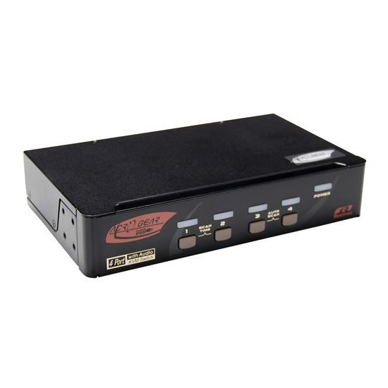 REXTRON 4 Port HDMI USB KVM Switch with Audio. USB Console. Full Rextron — view 2