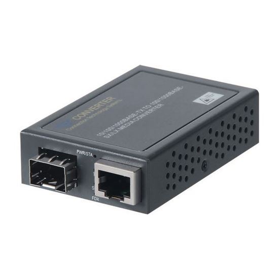 CTS Compact Gigabit SFP Media Converter. RJ45 to SFP Slot. CTS — view 1