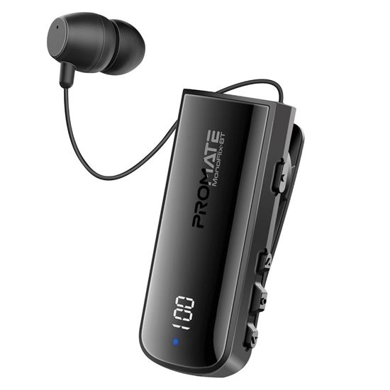 PROMATE Mono Bluetooth Earphone with Dynamic HD Sound & Built-in Promate — view 2