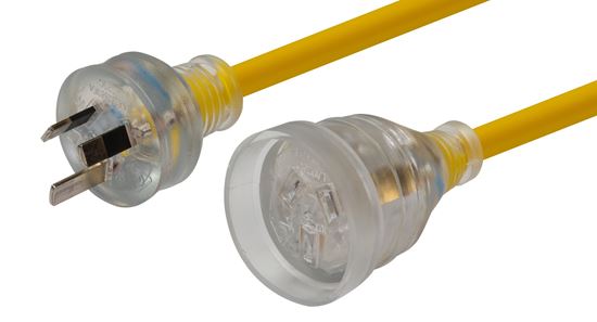 DYNAMIX 15M 240v Heavy Duty Power Extension Lead (3 Core 1.0mm) Dynamix — view 2