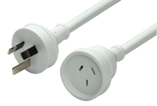 DYNAMIX 2M 240v 10A Standard Duty Power Extension Lead Dynamix — view 2