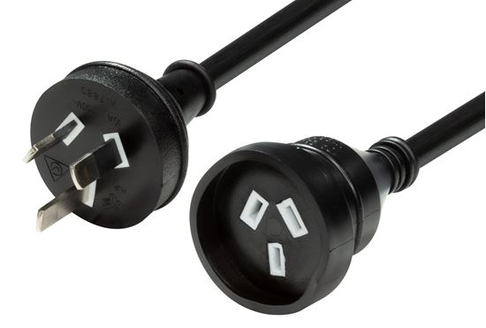 DYNAMIX 3M 240v 10A Standard Duty Power Extension Lead Dynamix — view 2