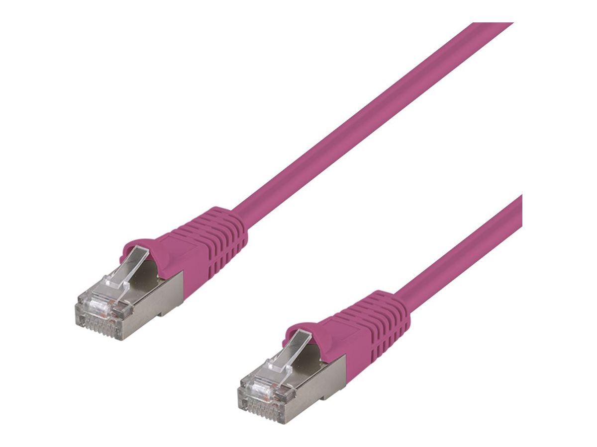 DYNAMIX 5m Cat6A S/FTP Pink Shielded 10G Patch Lead. Dynamix — view 2