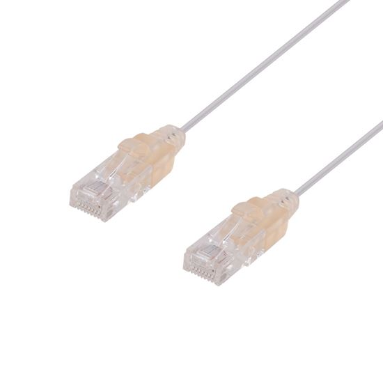 DYNAMIX 2m Cat6A 10G White Ultra-Slim Component Level UTP Dynamix — view 2