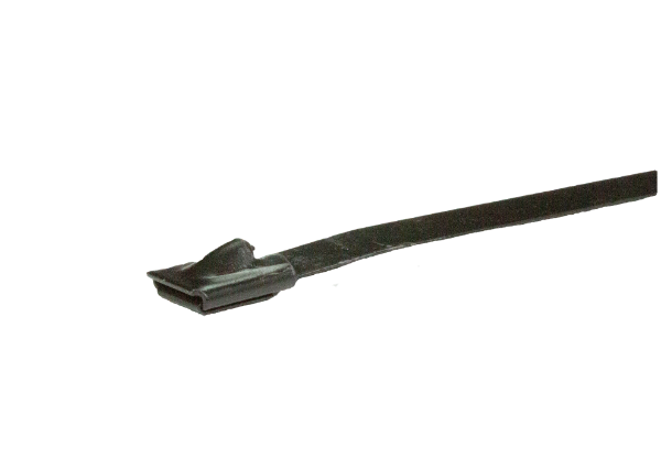 8 X 300mm 316L Stainless Steel Cable Ties Pack Of 50 1335N/136kgs Tensile Strength POWERFORCE — view 1