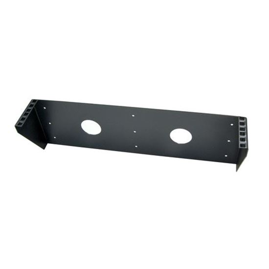 DYNAMIX 2RU Vertical Wall Mount Bracket. Dimensions: 488 x 153 x Dynamix — view 2