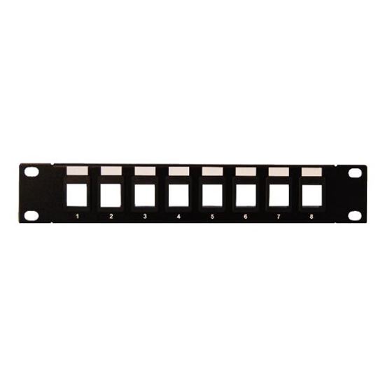 DYNAMIX 10' 8 Port Unloaded Keystone Jack Patch Panel for 10' Dynamix — view 2