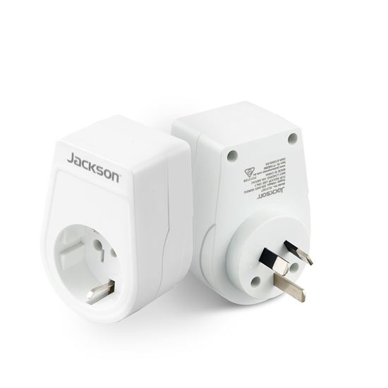 JACKSON Slim Inbound Travel Adaptor for use in NZ/AUS. Jackson — view 2