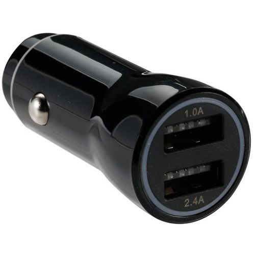 JACKSON 3.4A Dual Port In-Car Phone Charger with 2x USB-A Ports. Jackson — view 2