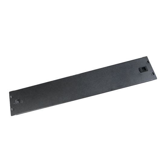 DYNAMIX 2RU clip on tool-less 19' blanking panel. Dynamix — view 2