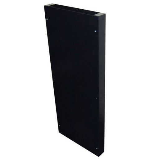 DYNAMIX 650mm Chimney for SR & ST Series Network Cabinet. Dimensions: Dynamix — view 2