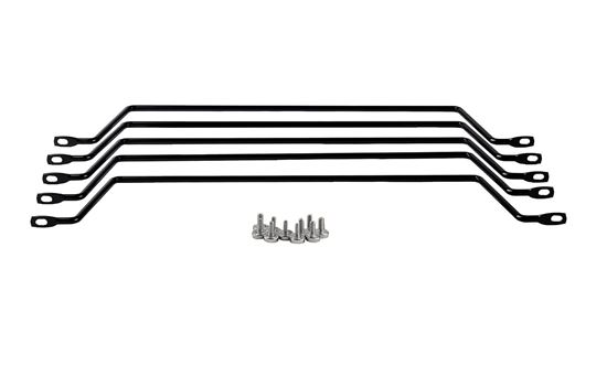 DYNAMIX 1RU 19" Horizontal Cable Lacing Bars. 4" Offset for Racks. Dynamix — view 2