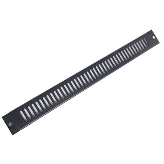 DYNAMIX 1RU Vented Blanking Panel. Black Colour Dynamix — view 2