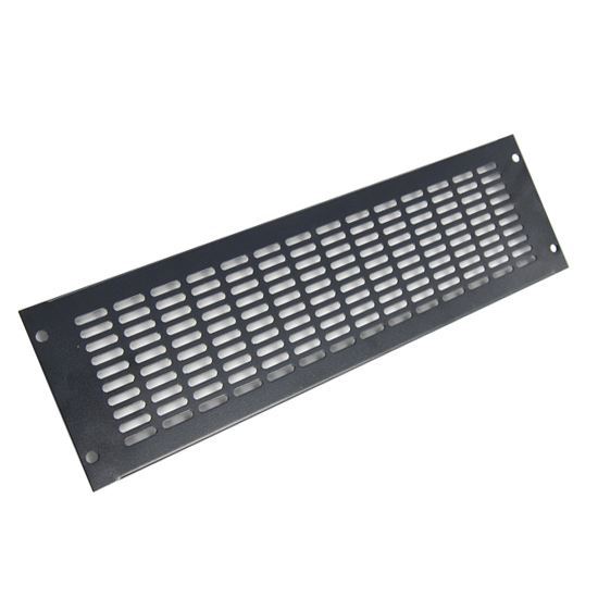 DYNAMIX 3RU Vented Blanking Panel. Black Colour Dynamix — view 2