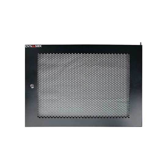 DYNAMIX Mesh Front Door 600mm 12U with Small Round Lock for RWM12 Dynamix — view 2
