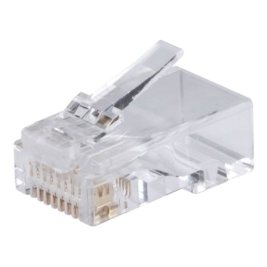 DYNAMIX Cat6/6A UTP RJ45 plug for Solid and Stranded Cable (100 piece Dynamix — view 2