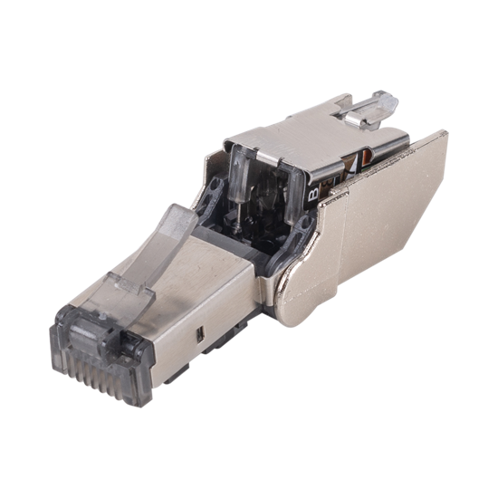 DYNAMIX RJ45 STP Cat6A 10G Tooless Flexible Plug. Works with both Dynamix — view 2