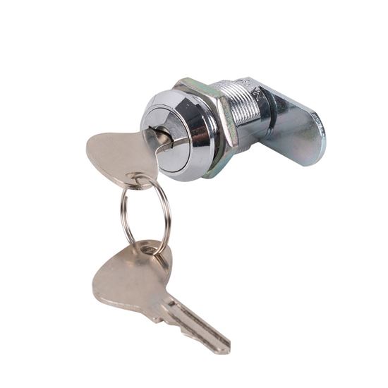 DYNAMIX Uniquely Keyed Small Round Lock for Front & Rear Doors Dynamix — view 2