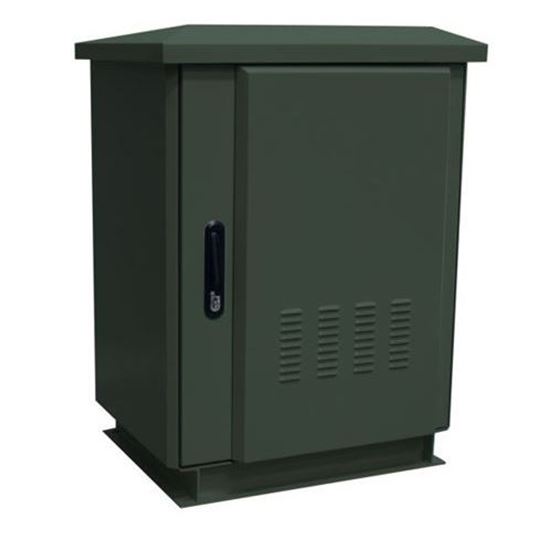 DYNAMIX 24RU Outdoor Freestanding Cabinet. (800x 600x1375mm) Dynamix — view 2
