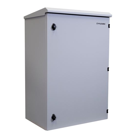 DYNAMIX 18RU Outdoor Wall Mount Cabinet 611x425x915mm (WxDxH). Dynamix — view 2